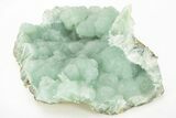 Blue-Green Aragonite Aggregation - Wenshan Mine, China #218061-1